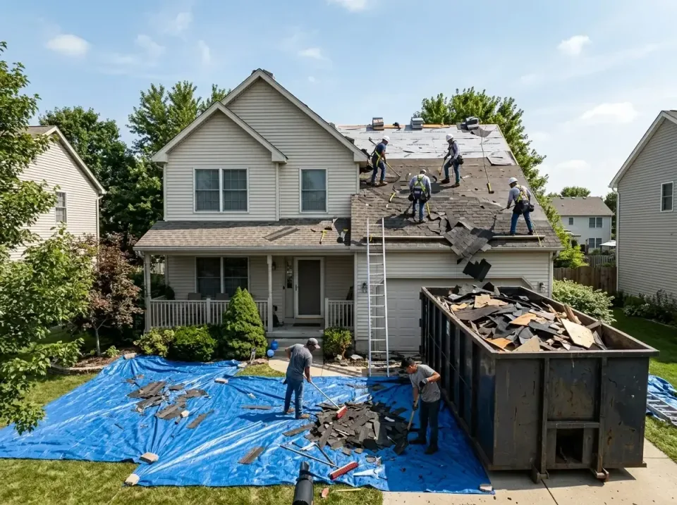 roof-replacement-debris-remova-004 — frequently asked questions, Cheapest Dumpster Rentals in Bel Air North, MD